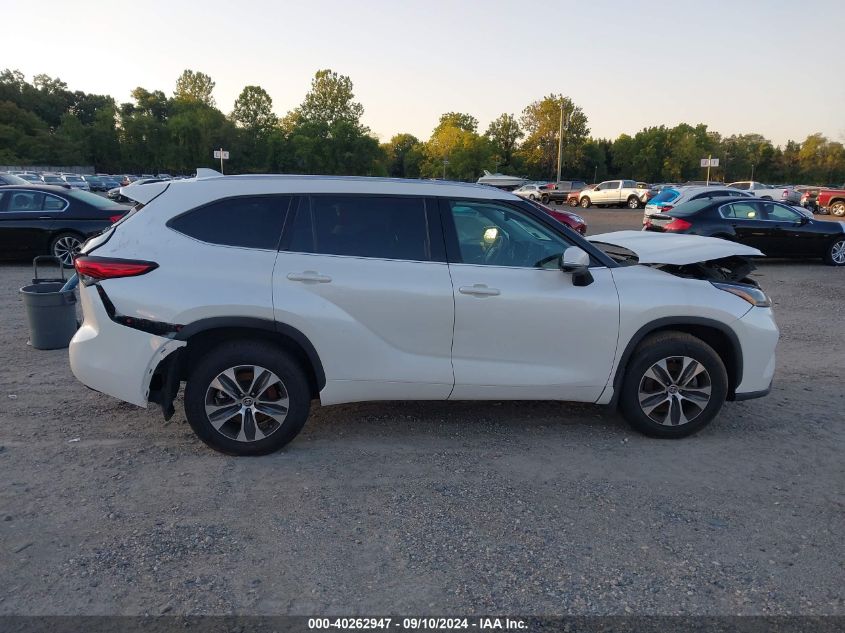 2021 TOYOTA HIGHLANDER XLE - 5TDGZRBH7MS065281