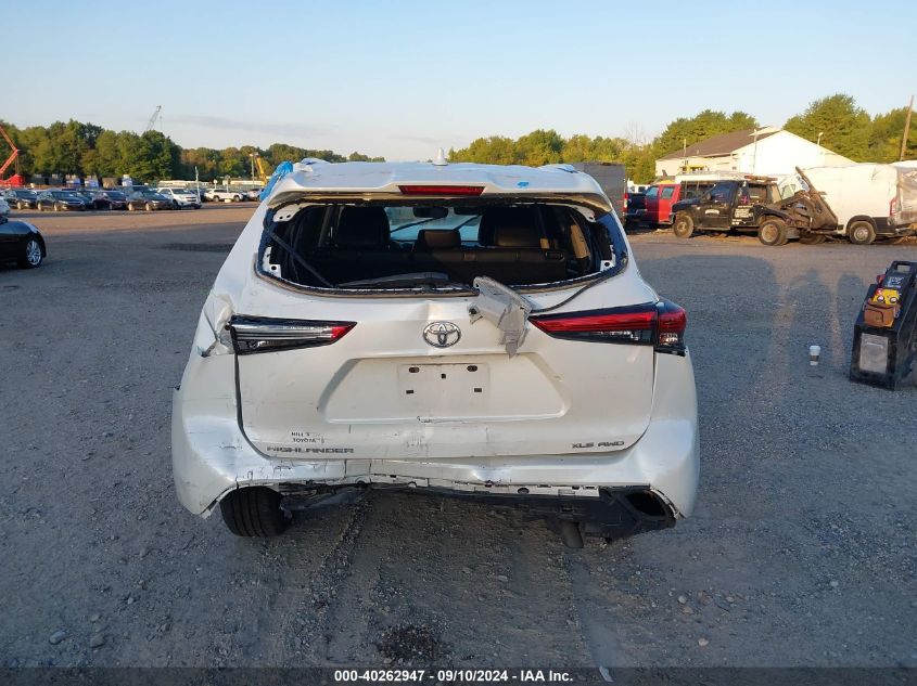 2021 TOYOTA HIGHLANDER XLE - 5TDGZRBH7MS065281