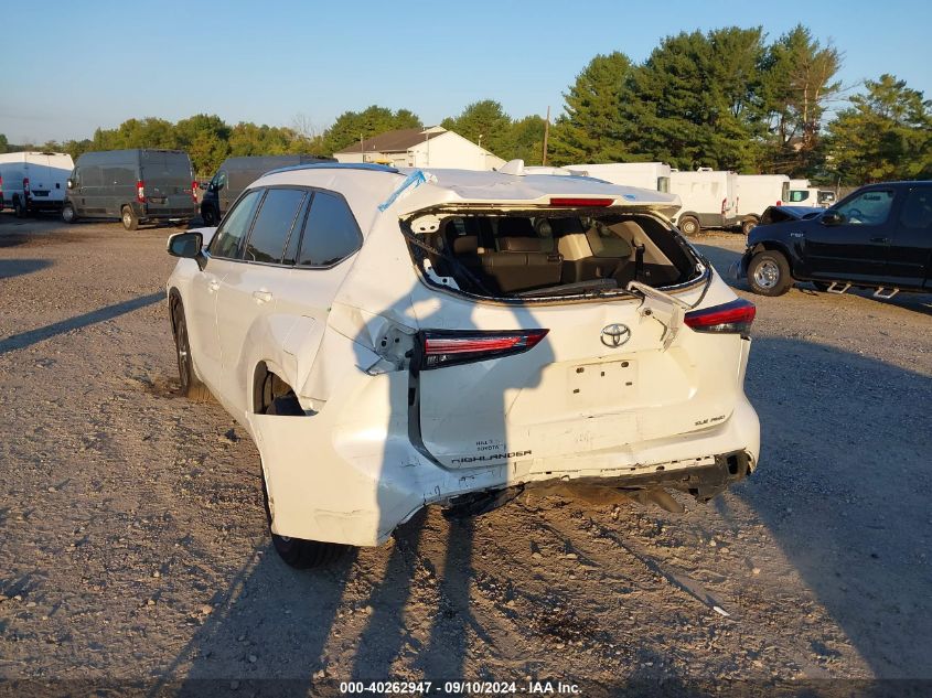 2021 TOYOTA HIGHLANDER XLE - 5TDGZRBH7MS065281