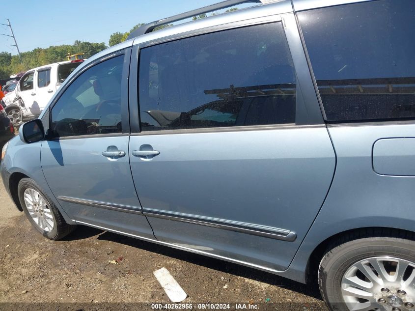 2010 Toyota Sienna Limited VIN: 5TDYK4CC0AS337860 Lot: 40262955