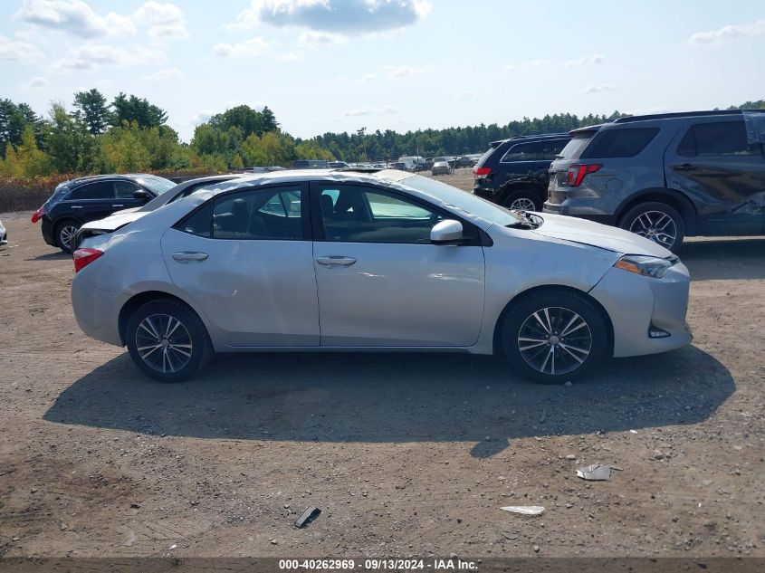 2019 Toyota Corolla Le VIN: 2T1BURHE7KC184105 Lot: 40262969