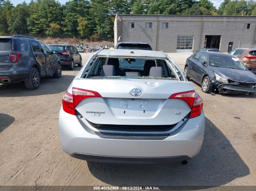 2019 Toyota Corolla Le VIN: 2T1BURHE7KC184105 Lot: 40262969