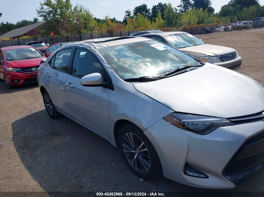 2019 Toyota Corolla Le VIN: 2T1BURHE7KC184105 Lot: 40262969