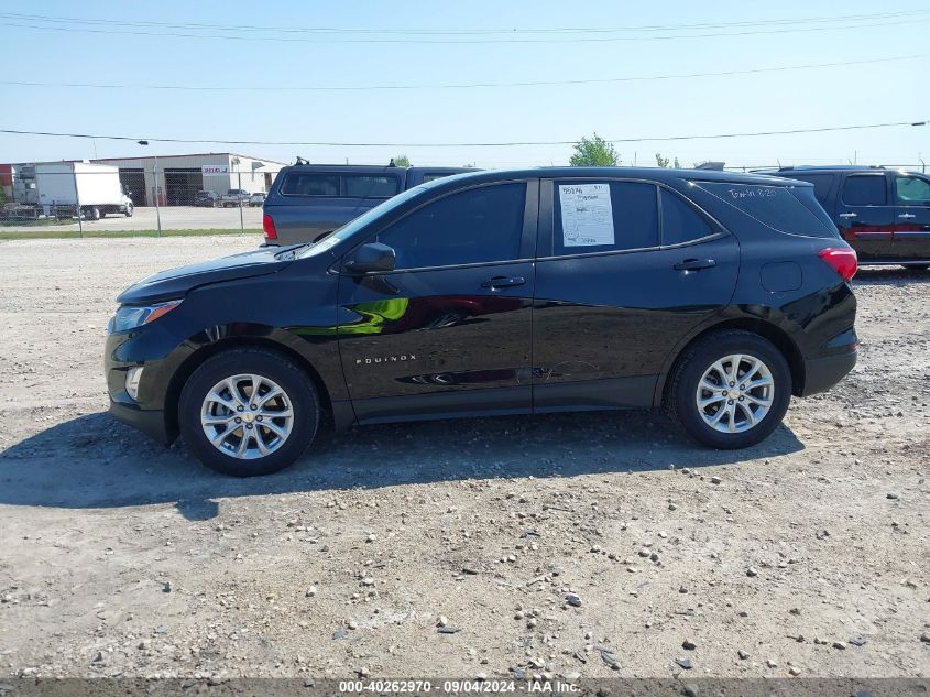 2020 Chevrolet Equinox Ls VIN: 2GNAXHEV7L6241138 Lot: 40262970