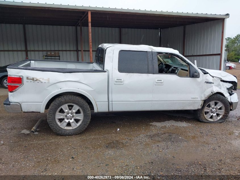 2012 Ford F-150 Lariat VIN: 1FTFW1ET3CFC70097 Lot: 40262973