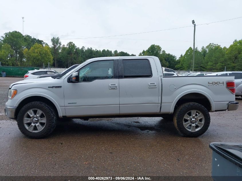 2012 Ford F-150 Lariat VIN: 1FTFW1ET3CFC70097 Lot: 40262973