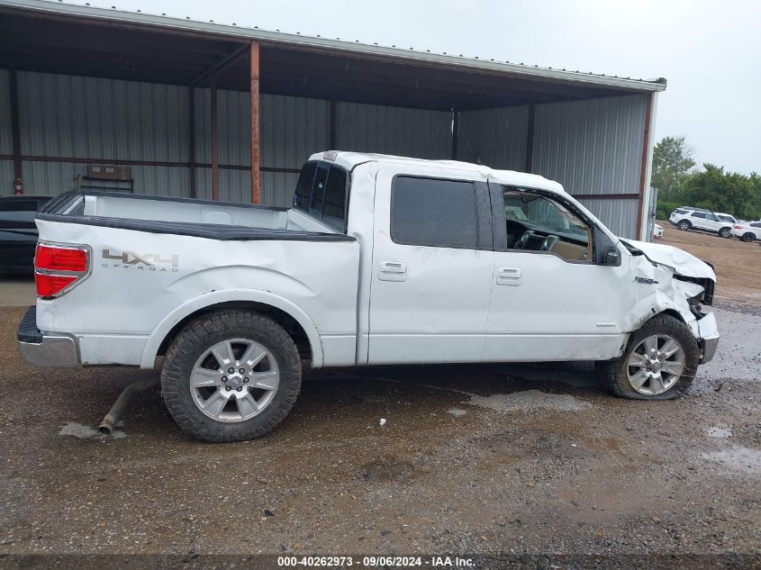 2012 Ford F-150 Lariat VIN: 1FTFW1ET3CFC70097 Lot: 40262973