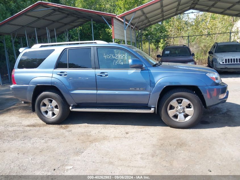 2003 Toyota 4Runner Limited V8 VIN: JTEBT17R930023481 Lot: 40262983