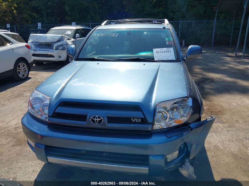 2003 Toyota 4Runner Limited V8 VIN: JTEBT17R930023481 Lot: 40262983