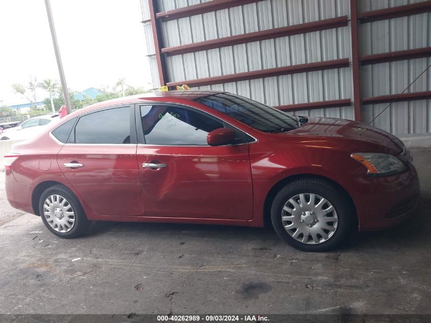 2015 Nissan Sentra Fe+ S/S/Sl/Sr/Sv VIN: 3N1AB7AP2FY247749 Lot: 40262989