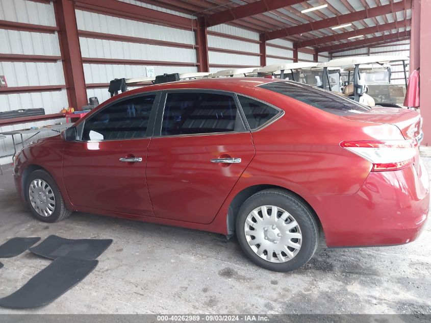 2015 Nissan Sentra Fe+ S/S/Sl/Sr/Sv VIN: 3N1AB7AP2FY247749 Lot: 40262989