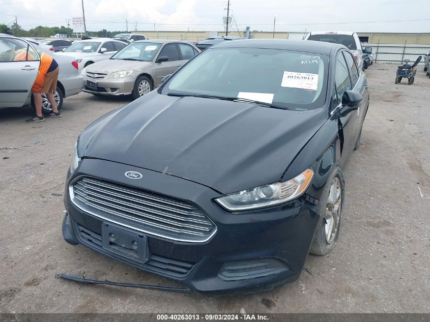 2014 Ford Fusion Se VIN: 3FA6P0H70ER110325 Lot: 40263013