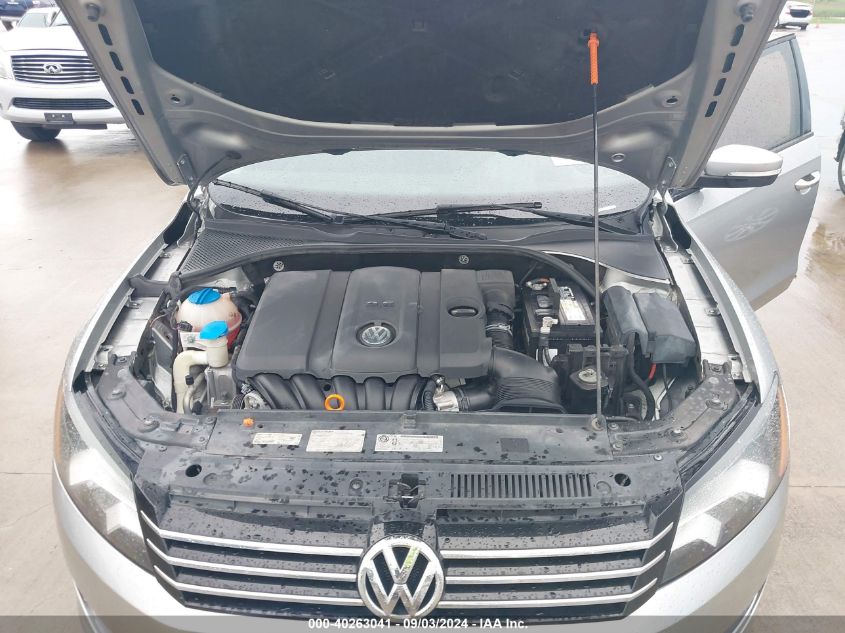 2013 Volkswagen Passat 2.5L S VIN: 1VWAP7A33DC006362 Lot: 40263041