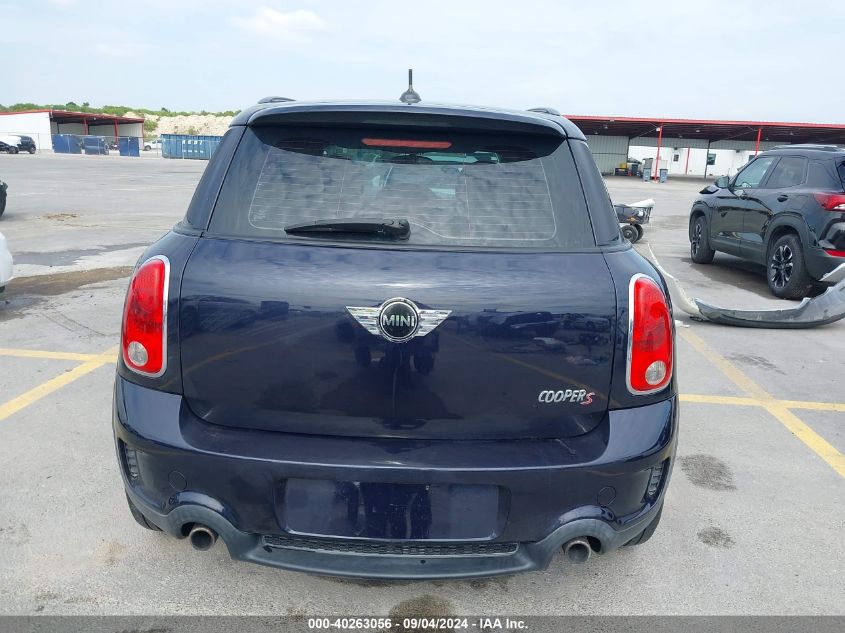 2012 Mini Cooper Countryman S VIN: WMWZC3C55CWL85299 Lot: 40263056