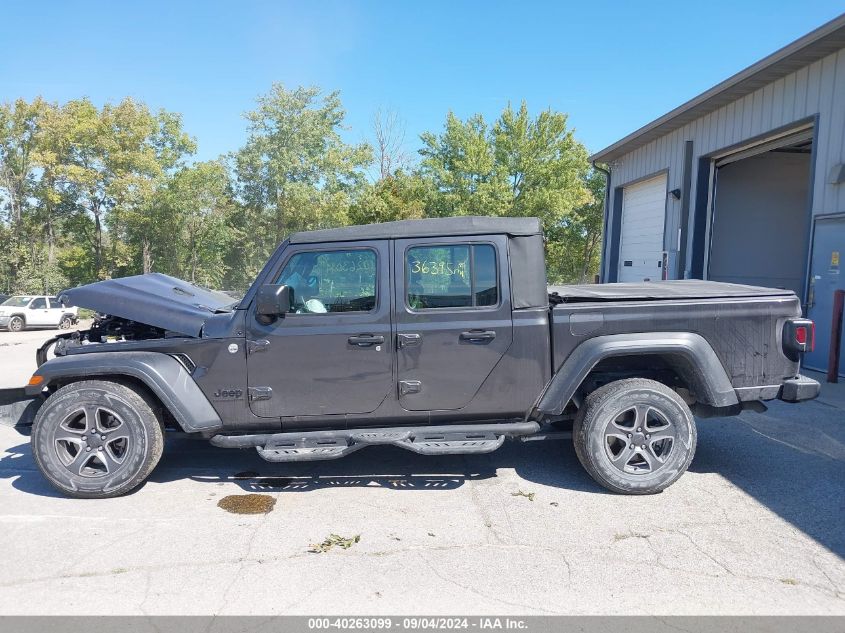 2020 Jeep Gladiator Sport 4X4 VIN: 1C6HJTAG5LL204624 Lot: 40263099