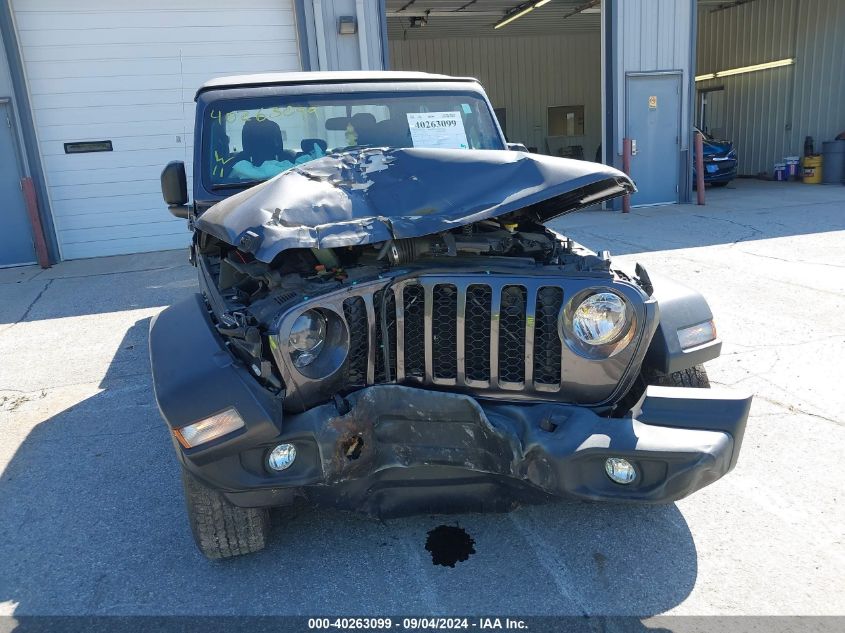 2020 Jeep Gladiator Sport 4X4 VIN: 1C6HJTAG5LL204624 Lot: 40263099