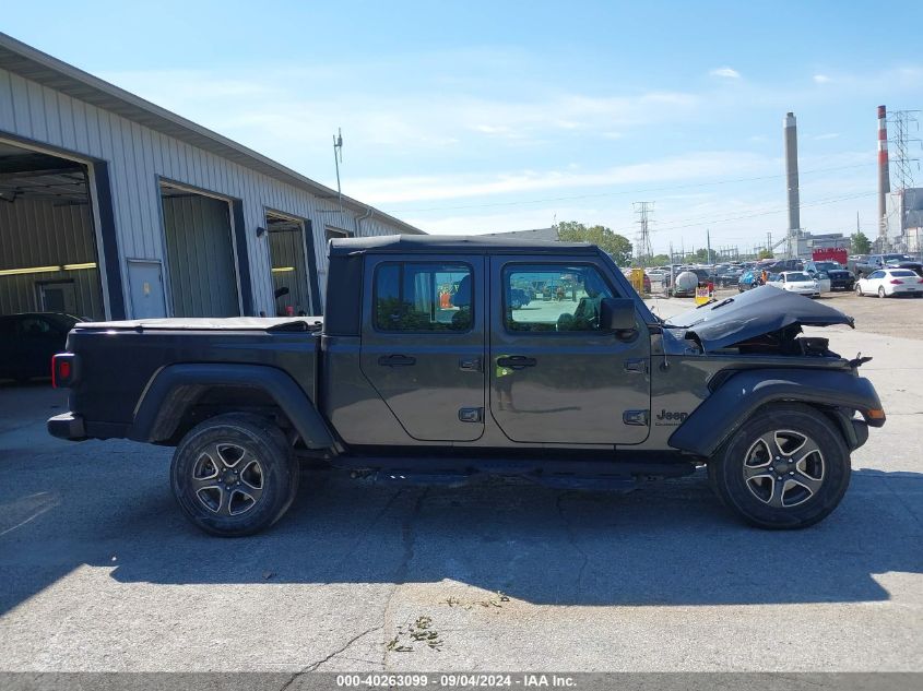 2020 Jeep Gladiator Sport 4X4 VIN: 1C6HJTAG5LL204624 Lot: 40263099