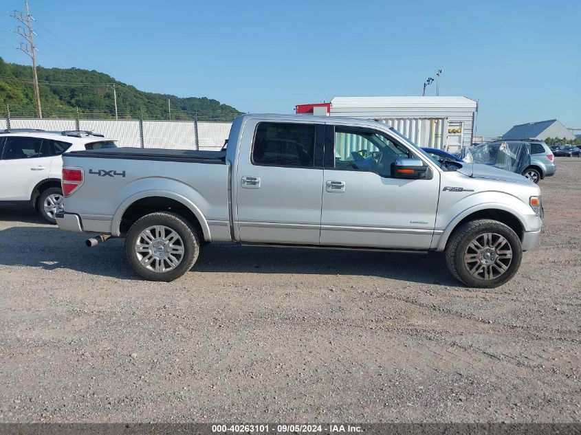 2014 Ford F-150 Platinum VIN: 1FTFW1ET4EFC34180 Lot: 40263101