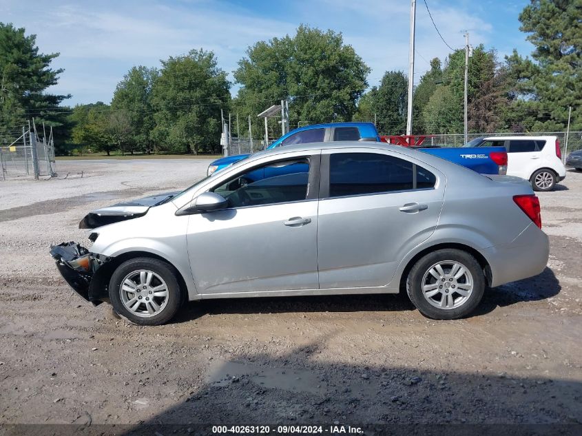 2015 Chevrolet Sonic Lt Auto VIN: 1G1JC5SH5F4182512 Lot: 40263120