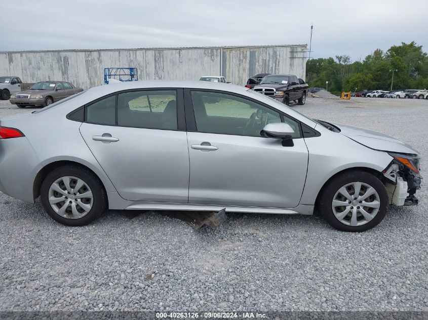 2021 Toyota Corolla Le VIN: JTDEPMAE2MJ121468 Lot: 40263126