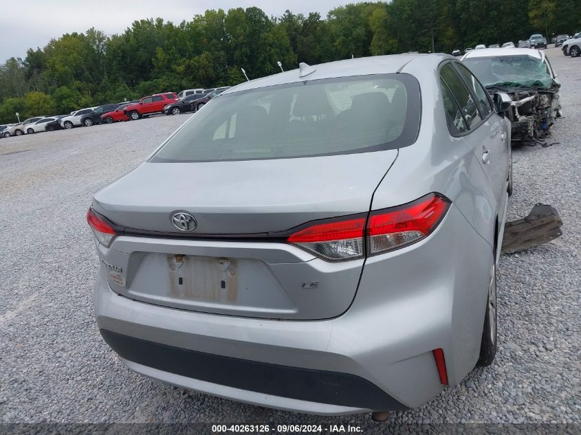 2021 Toyota Corolla Le VIN: JTDEPMAE2MJ121468 Lot: 40263126