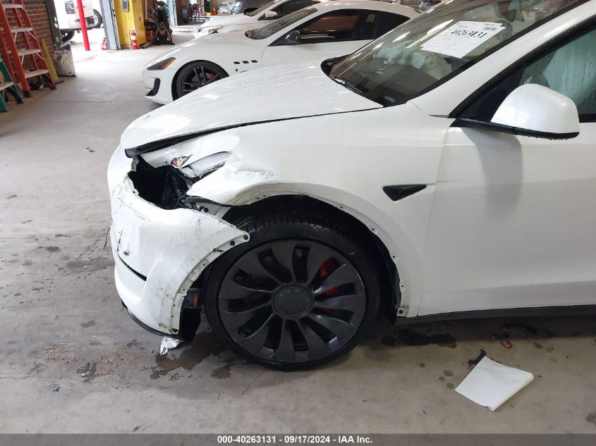 2023 TESLA MODEL Y AWD/PERFORMANCE DUAL MOTOR ALL-WHEEL DRIVE - 7SAYGDEF8PF594418