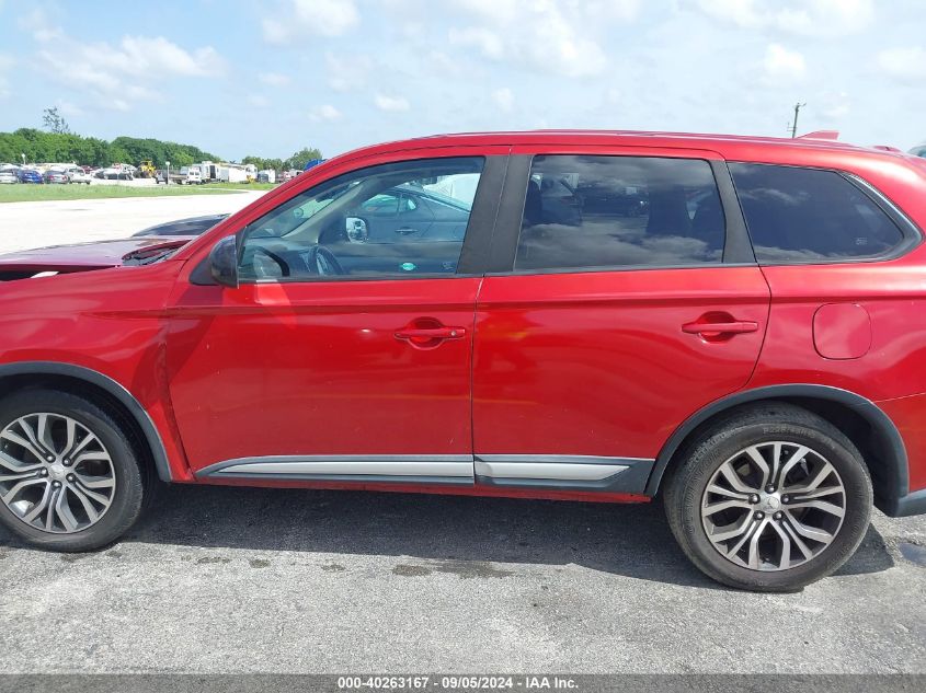 2017 Mitsubishi Outlander Es VIN: JA4AD2A31HZ032826 Lot: 40263167