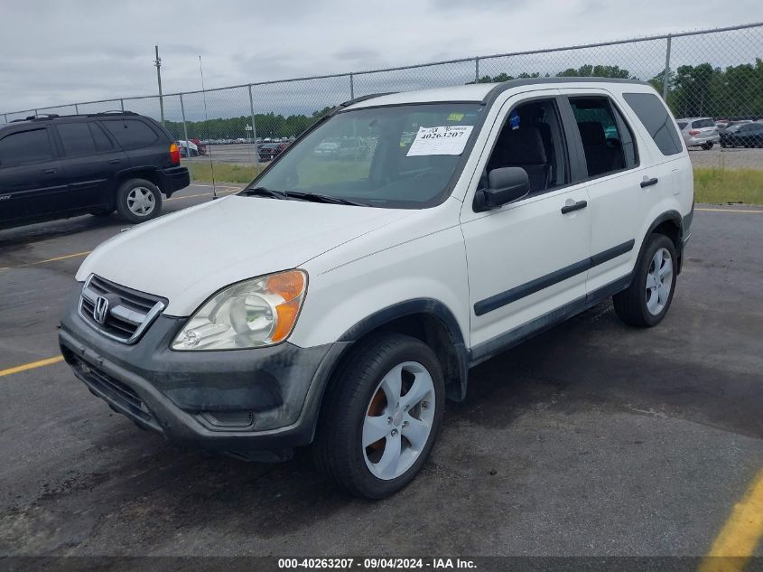 2003 Honda Cr-V Lx VIN: JHLRD68433C003616 Lot: 40263207