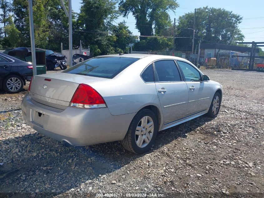 2013 Chevrolet Impala Lt VIN: 2G1WG5E35D1111152 Lot: 40263217