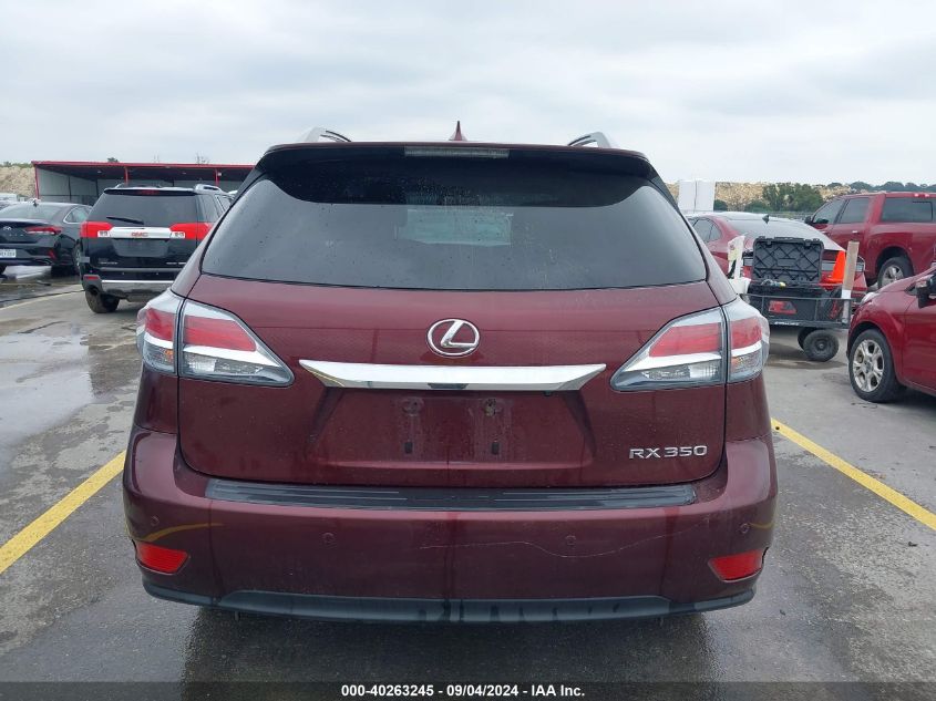 2014 Lexus Rx 350 VIN: JTJZK1BA4E2011251 Lot: 40263245