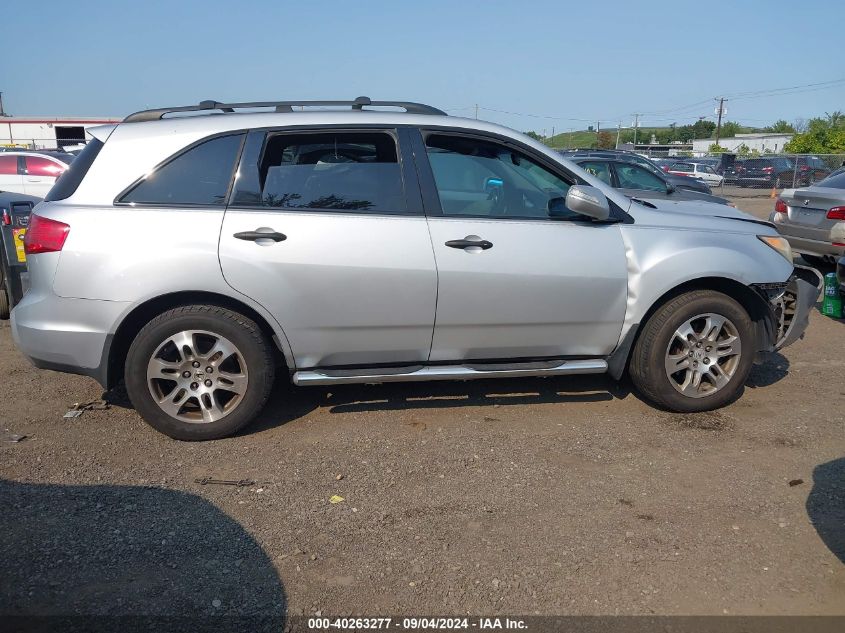 2007 Acura Mdx Technology Package VIN: 2HNYD28427H534823 Lot: 40263277