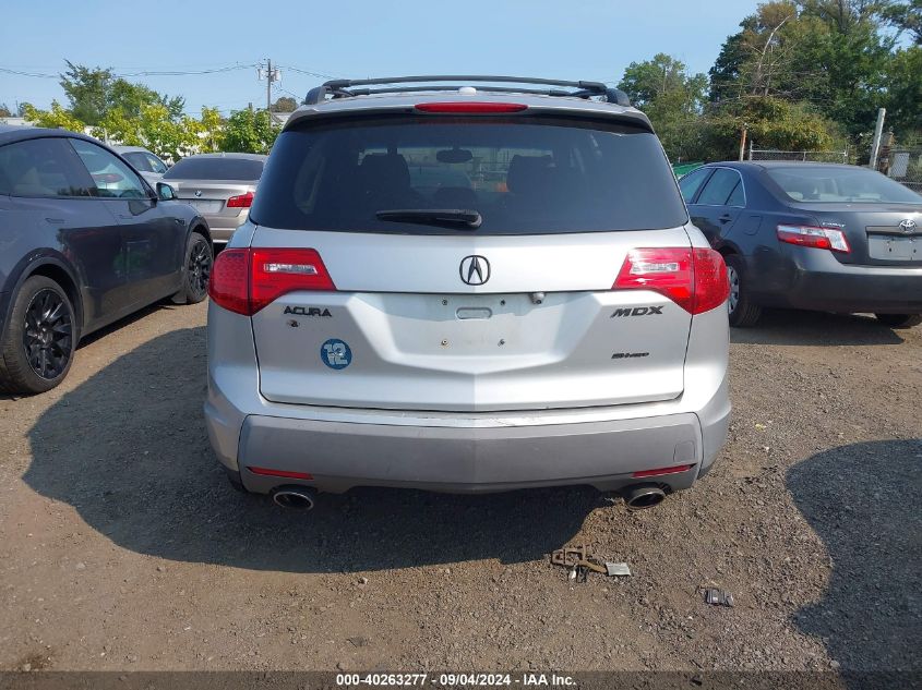 2007 Acura Mdx Technology Package VIN: 2HNYD28427H534823 Lot: 40263277