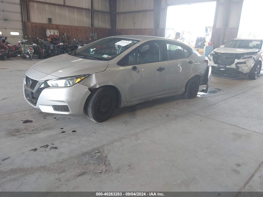 2020 NISSAN VERSA S XTRONIC CVT - 3N1CN8DV8LL810389