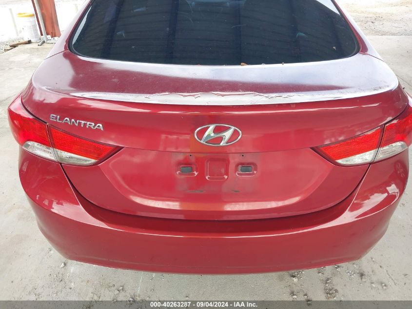 KMHDH4AE7CU392205 2012 Hyundai Elantra Gls (Ulsan Plant)