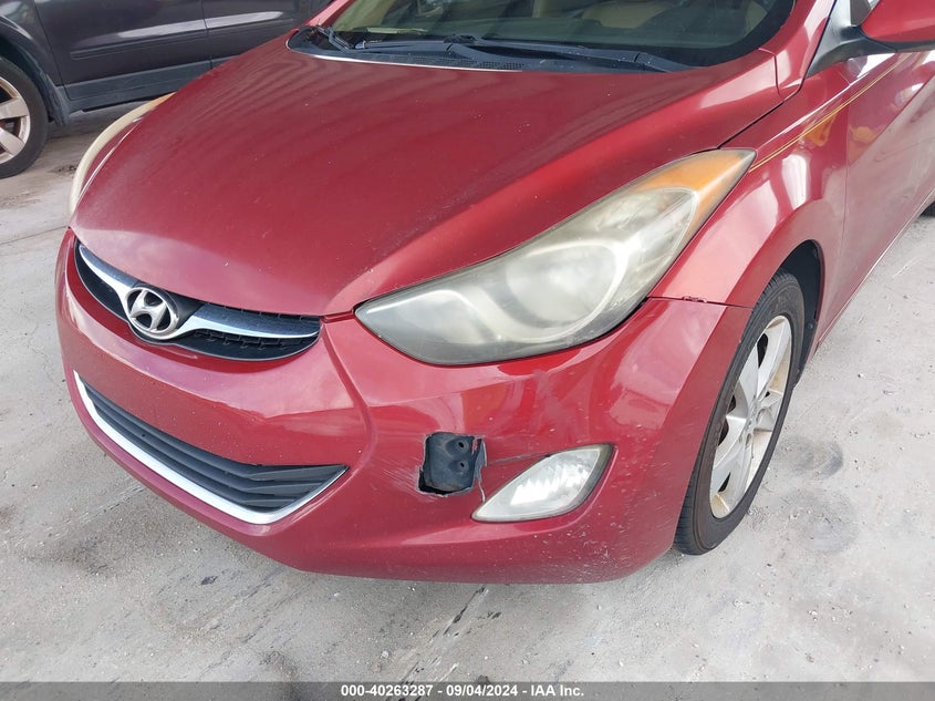 KMHDH4AE7CU392205 2012 Hyundai Elantra Gls (Ulsan Plant)