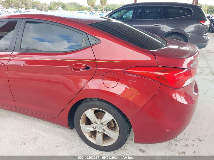 KMHDH4AE7CU392205 2012 Hyundai Elantra Gls (Ulsan Plant)