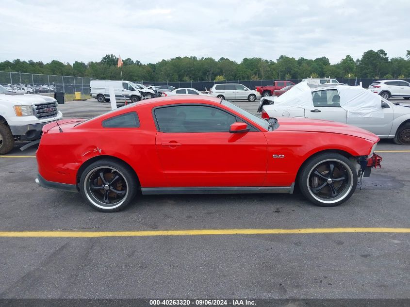 2012 Ford Mustang Gt Premium VIN: 1ZVBP8CFXC5206014 Lot: 40263320