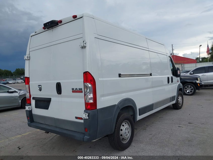 Vin: 3c6trvdd9ge119719, lot: 40751553, ram promaster 2500 high roof 20164