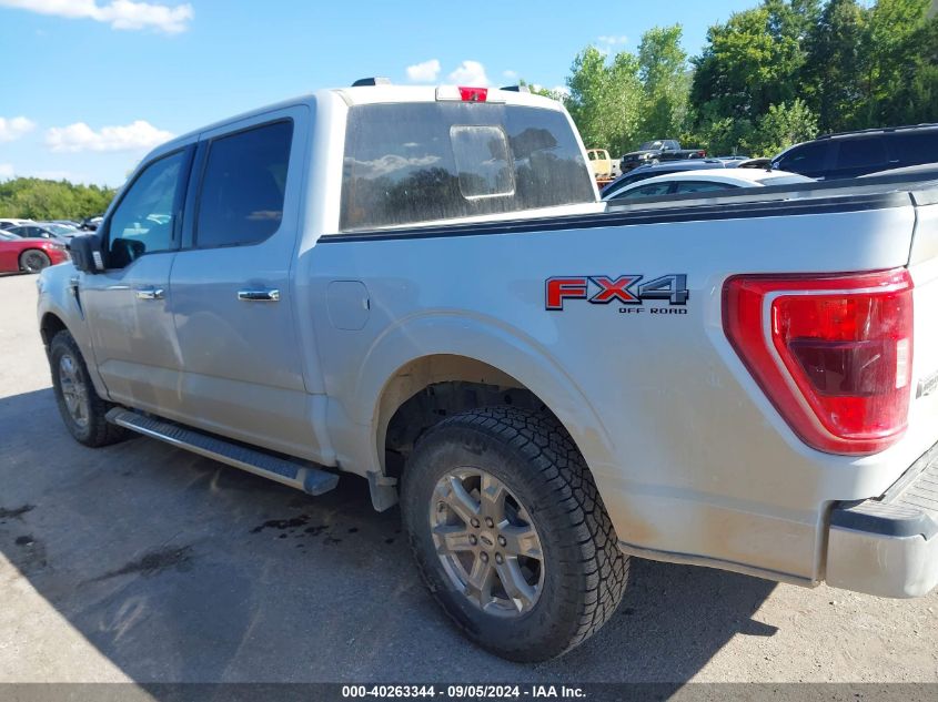 2022 Ford F-150 Xlt VIN: 1FTFW1E86NKE92011 Lot: 40263344