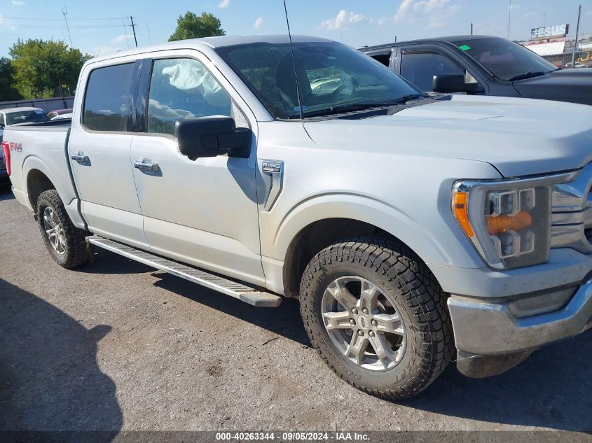 2022 Ford F-150 Xlt VIN: 1FTFW1E86NKE92011 Lot: 40263344