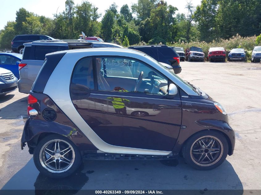 2013 Smart Fortwo Passion/Pure VIN: WMEEJ3BA1DK717917 Lot: 40263349