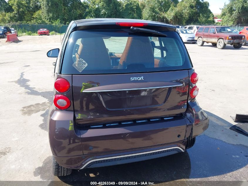 2013 Smart Fortwo Passion/Pure VIN: WMEEJ3BA1DK717917 Lot: 40263349