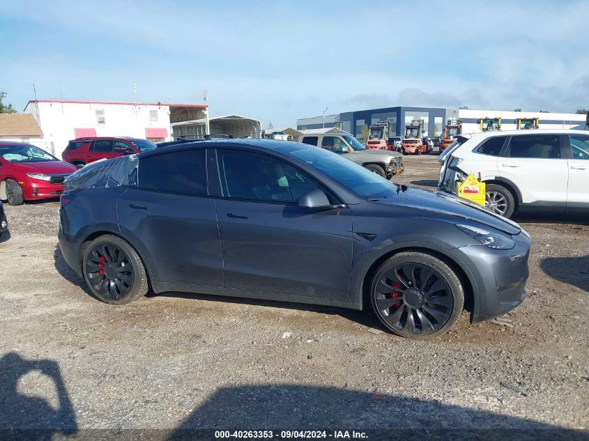 2022 TESLA MODEL Y PERFORMANCE DUAL MOTOR ALL-WHEEL DRIVE - 7SAYGDEF2NF530243