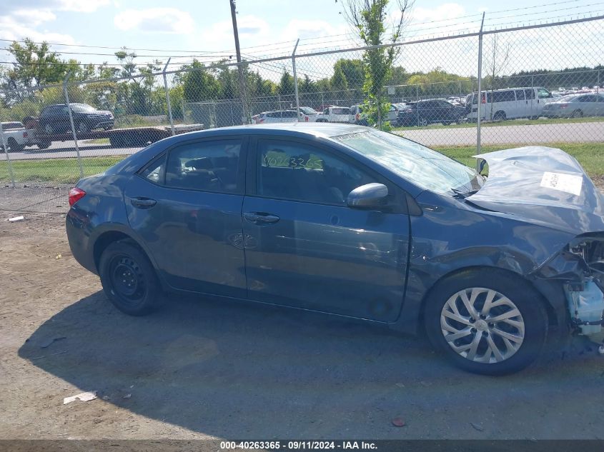 2019 Toyota Corolla Le VIN: 2T1BURHE8KC246806 Lot: 40263365