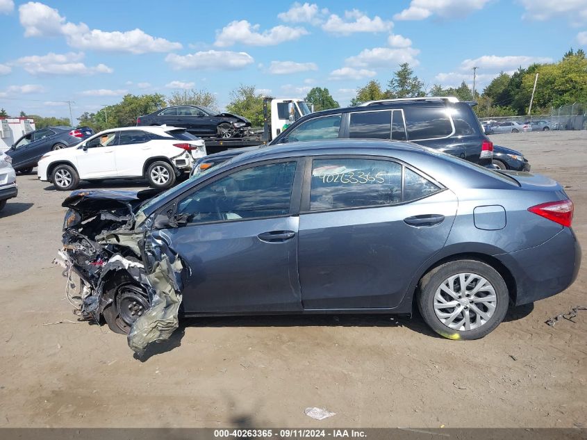 2019 Toyota Corolla Le VIN: 2T1BURHE8KC246806 Lot: 40263365