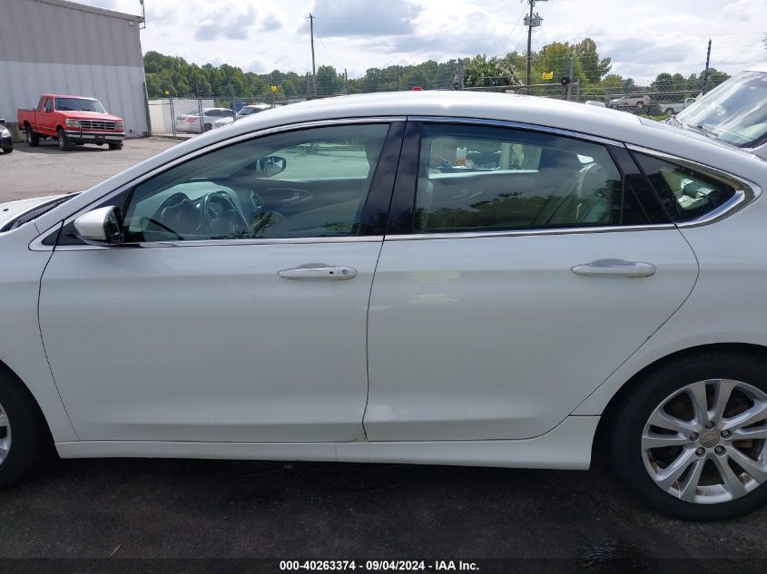 2015 Chrysler 200 C VIN: 1C3CCCCB2FN603096 Lot: 40263374