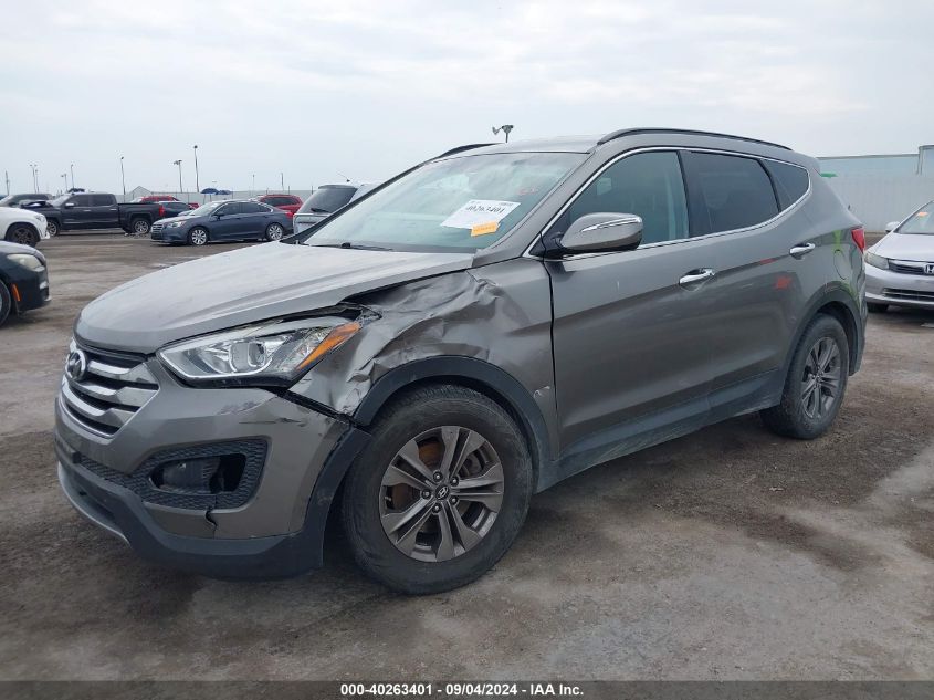 2014 Hyundai Santa Fe Sport 2.4L VIN: 5XYZUDLB7EG166615 Lot: 40263401