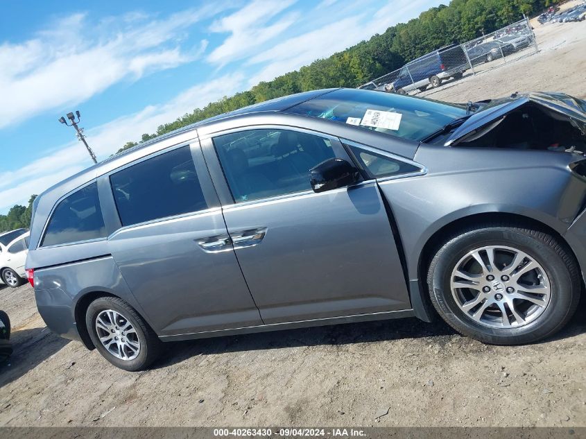 2012 Honda Odyssey Ex-L VIN: 5FNRL5H6XCB066694 Lot: 40263430