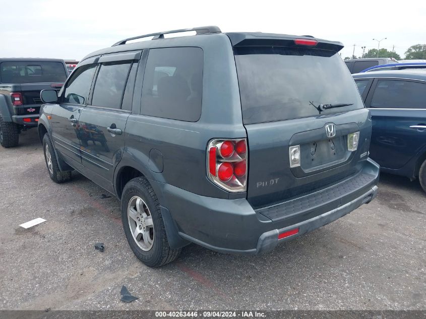 2006 Honda Pilot Ex VIN: 5FNYF18596B028896 Lot: 40263446