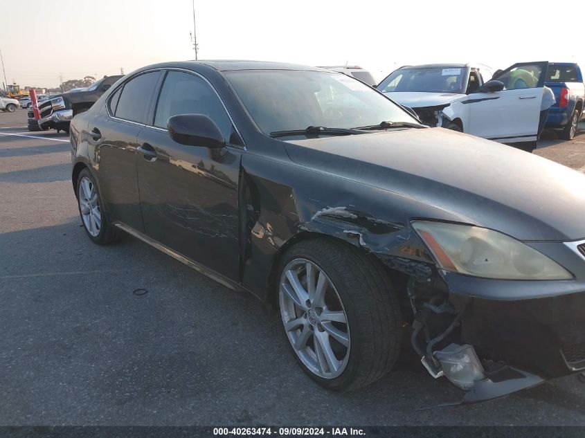 JTHBE262765002207 2006 Lexus Is 350